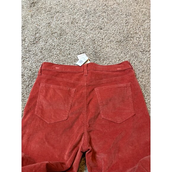 NEW Altar’d State Corduroy Flare Bell Bottoms Stretch Raw Hem High-Rise Jeans 30 - Picture 10 of 10